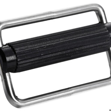 Scorrevoli in nylon nero. Per usi vari. Tipo aperto.