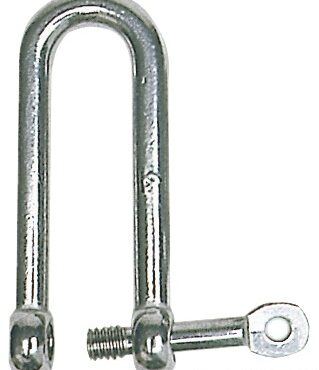 In acciaio inox AISI 316 lucidato. Forgiati e lucidati a specchio.