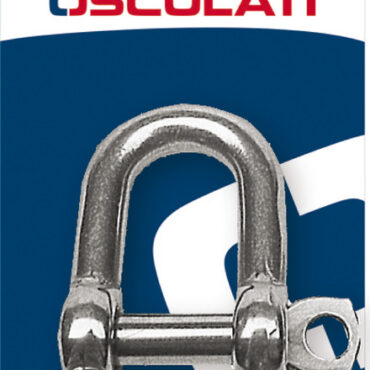 In acciaio inox AISI 316 lucidato. Forgiati e lucidati a specchio.