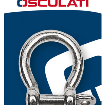 In acciaio inox AISI 316 lucidato. Forgiati e lucidati a specchio.