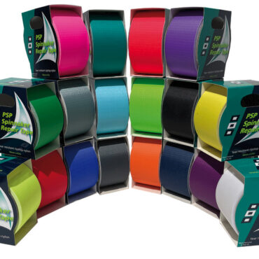 Nastro adesivo in “Dacron SPI” per riparare le vele istantaneamente. Ideale per spinnaker e rinforzi sulle stecche.