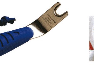 Utile per aprire i bottoni automatici senza correre il rischio di strapparli dal tessuto.