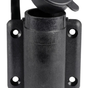 Nylon bulkhead 3 contacts black