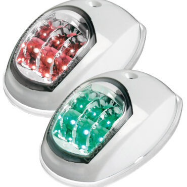 Per imbarcazioni fino a 20 m, certificate COLREG72 e ABYC-C5.