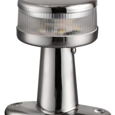 Per scafi < 20 m, certificati COLREG72 e ABYC-C5.Altezza complessiva 100 mm.