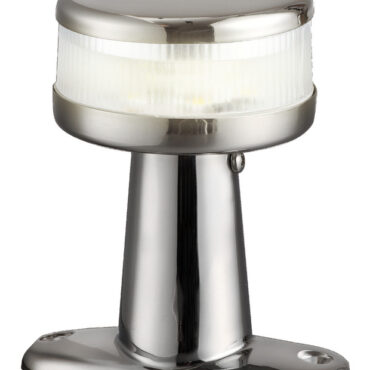 Per scafi < 20 m, certificati COLREG72 e ABYC-C5.Altezza complessiva 100 mm.