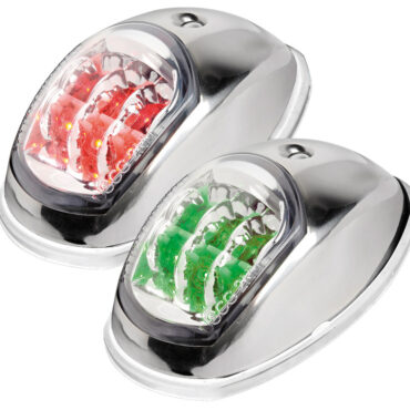 Per imbarcazioni fino a 20 m, certificate COLREG72 e ABYC-C5.