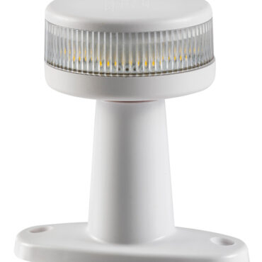 Per scafi < 20 m, certificati COLREG72 e ABYC-C5.Altezza complessiva 100 mm.