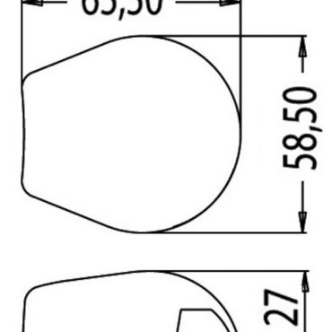Certificate COLREG72 e ABYC-C5. Completamente in AISI 304 e corpo in policarbonato.