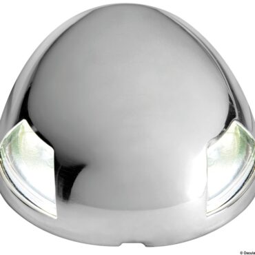 Certificate COLREG72 e ABYC-C5. Completamente in AISI 304 e corpo in policarbonato.