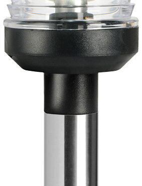 360° telescopic angled led pole w/black light