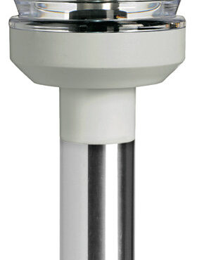 Per imbarcazioni < 20 m. Versione passante. Fanale in policarbonato e AISI 316. Certificata COLREG72.