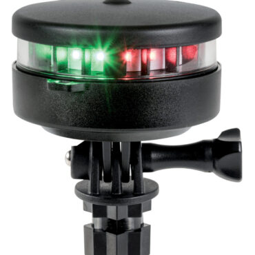 3 modalità di funzionamento: Luce rossa 112,5° (autonomia 16h), Luce verde 112,5° (autonomia 16h), luce rossa+verde 112,5°+112,5° (autonomia 10h).