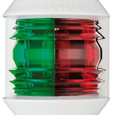 Approvate RINA in accordo al regolamento COLREG72. Presentano la prerogativa di essere alimentate da una piccola lampadina alogena ad alta intensità da 5 W, allo scopo di avere dimensioni esterne ridottissime, minimo sviluppo di calore e basso consumo di corrente. Fissaggio con solo due viti.