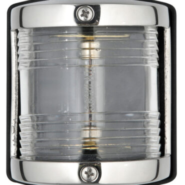 Fanalini in acciaio inox lucidato a specchio, approvati RINA in accordo al regolamento COLREG72.