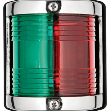 Fanalini in acciaio inox lucidato a specchio, approvati RINA in accordo al regolamento COLREG72.