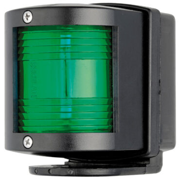 Per imbarcazioni fino a 12 m. Approvati RINA in accordo al regolamento COLREG72. Provvisti di basetta posteriore in ABS nero, che ne permette l’installazione in coperta o comunque su un piano orizzontale.