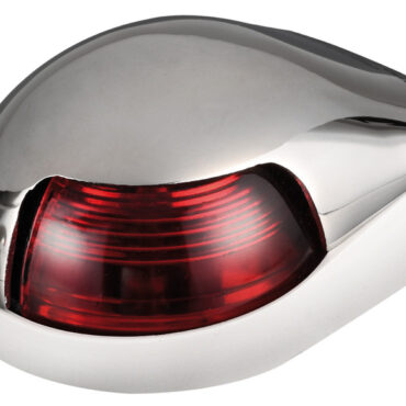 In acciaio inox AISI 316 lucidato a specchio.