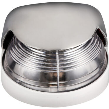 In acciaio inox AISI 316 lucidato a specchio.