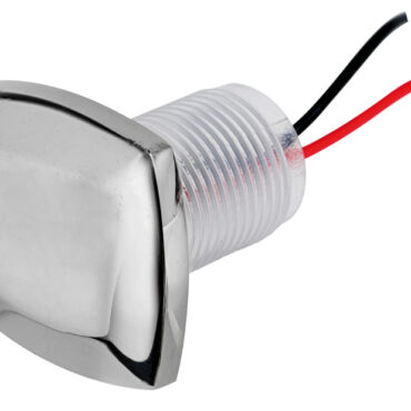 Corpo tecnopolimero, cover in acciaio Inox AISI 316 lucidato a specchio