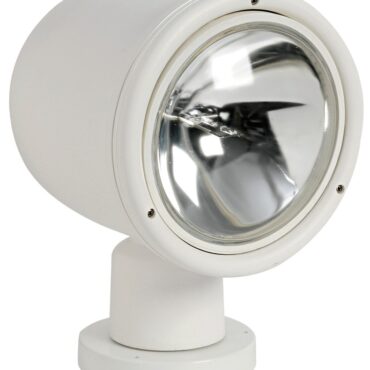 Producono luce corta allargata (Flood) e di profondità (Spot).Pannello di comando multifunzione.Carcassa bianca in abs uv resistente, rotazione 380°; alto/basso 70° a doppio filamento (178 mm).