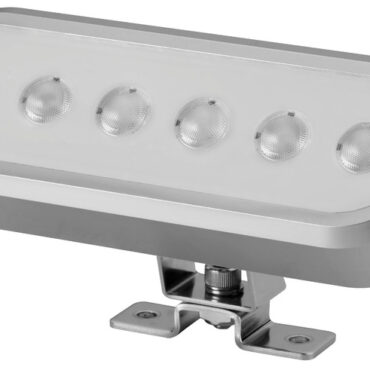 Base snodata in acciaio inox con rotazione integrale sui due assi.