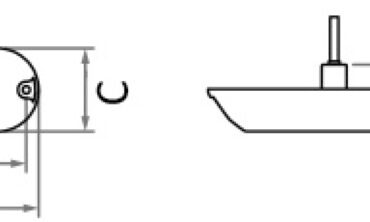 Corpo in acciaio inox AISI 317L lucidato, completo di CREE LED.Può essere installato sia sopra sia sotto l'acqua.