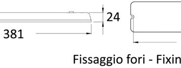 Completa di interruttore e di dispositivo antidisturbi. Carcassa in metacrilato ad alta resistenza.