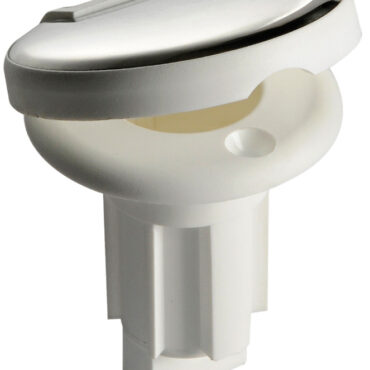 Basetta con cappuccio in acciaio inox AISI 316.