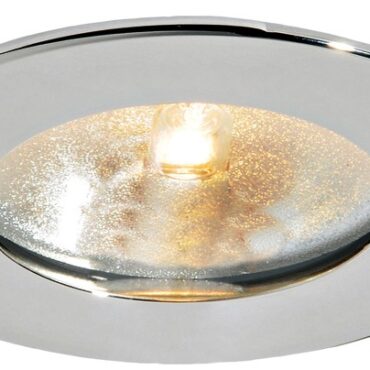 Corpo in acciaio inox. Lente in vetro satinato. Doppio sistema di fissaggio: con viti nascoste o con molle interne inox.