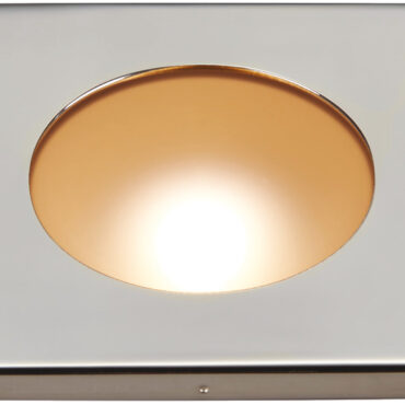 Carcassa in policarbonato completa di ghiera. Lente satinata. Un solo LED centrale. Fissaggio con viti.Tipologia luce:13.489.01/02 con luce fissa o dimmerabile, consultare la tabella per scegliere l'interruttore ideale.13.489.11/12 con luce dimmerabile, con funzione (ON/OFF + dimmer) touch inclusa nel vetro.