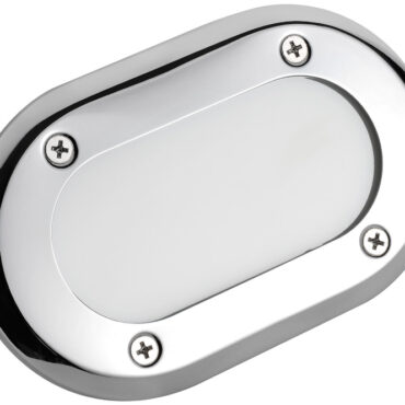 Lente in vetro satinato. Indicata anche per pozzetti o salamotori.