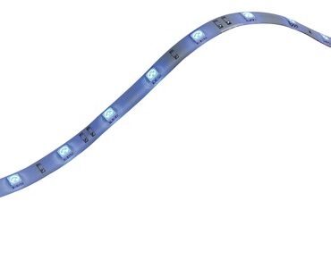 Autoadesive, impermeabili, provviste di microconnettore terminale che permette di collegarle in serie e di cavetto di collegamento con microconnettore. LED "Superbright" alta luminosità.