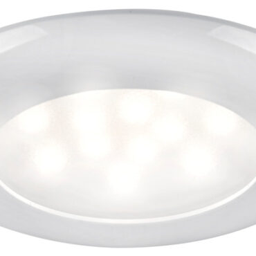 Corpo in ABS, lente in tecnopolimero.