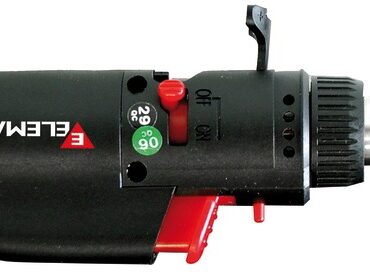 Riscaldatore / Saldatore per trattamento guaine e faston termoretraibili, per interventi dove manca la rete elettrica.Ricarica con bomboletta gas tipo accendino.