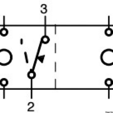 Impermeabili grado IP56.Richiedono per l’installazione un foro rettangolare da 21x37 mm, capacità massima 20 A. a 12 V.Modelli con spia luminosa.