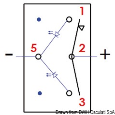 Richiedono per l’installazione un foro rettangolare da 21,5x36,8 mm.Capacità max 20 A / 12 V.Bascula rigida e spia luminosa a LED che si illumina attraverso la bascula attivando il contatto.