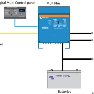 Victron Multiplus combined system 800 W