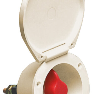 Completo di chiave in ottone nichelato estraibile. Omologato CE secondo direttiva 94/25/CE. Dispositivo obbligatorio da montare sul cavo positivo, norma ISO 10133.