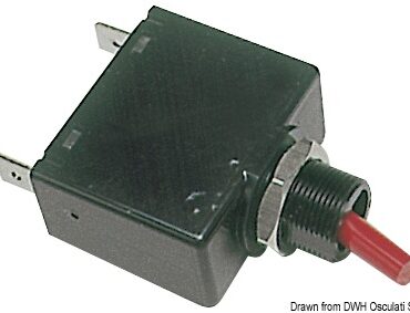 Eliminano la necessità dei fusibili. Progettati per sopportare per pochi secondi fino al 50% di sovraccarico. Scattano subito in caso di corto circuito e non sono reinseribili fino ad avvenuta eliminazione del problema. Dimensioni estremamente compatte simili a quelle degli interruttori tradizionali.