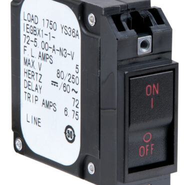 Flush mount lever switch vertical mounting 5 A