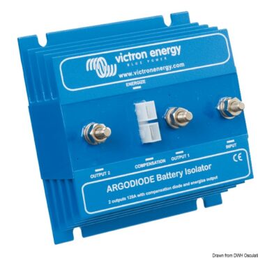 Versione con diodi Shottky a bassa caduta di tensione a 0,3 V, possiedono ingresso a corrente limitata per alimentare uscita B + alternatore (nel caso serva alimentarla per avviare la carica).
