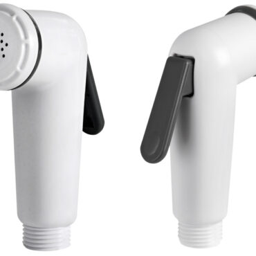 Spare push-button shower w. lever