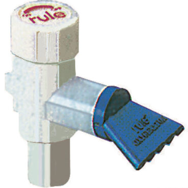 Si abbina a qualsiasi pompa ad immersione con portagomma da 19 mm. La valvola ad effetto “spray” ossigena le acque stagnanti, con direzione ed intensità regolabili.