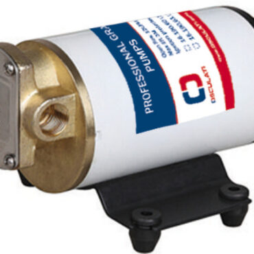 Corpo pompa in bronzo, alberino in acciaio inox, uso intermittente.