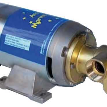 Elettropompa autoaspirante con giranti in gomma nitrilica. Corpo pompa in ottone. Adatta anche per travaso gasolio.