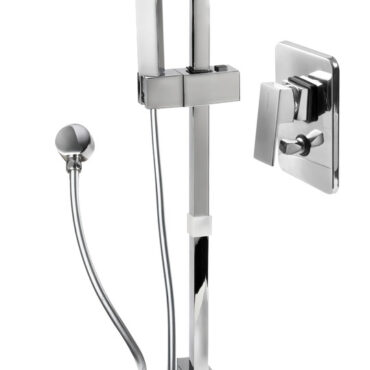 Rubinetto serie Square, miscelatore ceramico. Fabbricati in ottone cromato con cartuccia in ceramica.