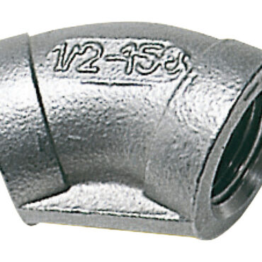 45° elbows female/female 1/2"