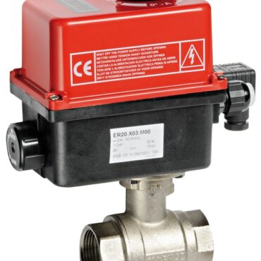 Fabbricate in ottone nichelato, passaggio totale con servomotore elettrico reversibile. Tempo di rotazione 14 secondi. Comando manuale di emergenza conformi ISO228. Complete di pannello di controllo ON-OFF a distanza e fusibile di sicurezza, comanda fino a 10 valvole contemporaneamente.