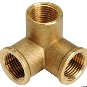 Brass 3-way joint 1/2"